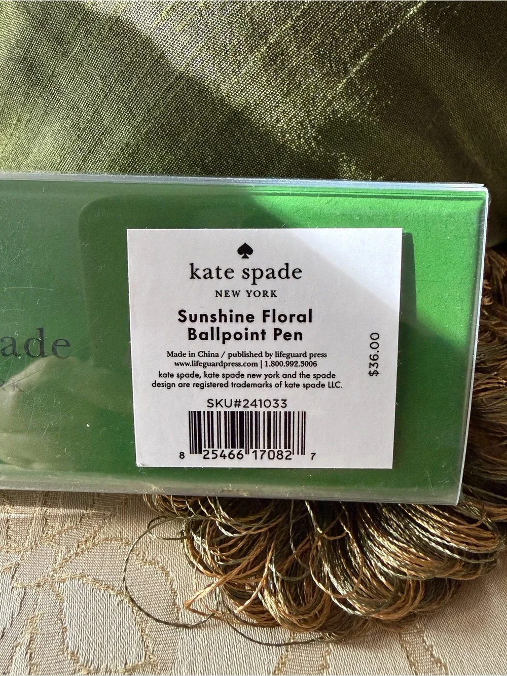 KATE SPADE Sunshine Floral Ballpoint Pen - Multi Flower